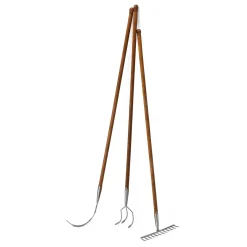 Manufactum Gartenrechen Edelstahl