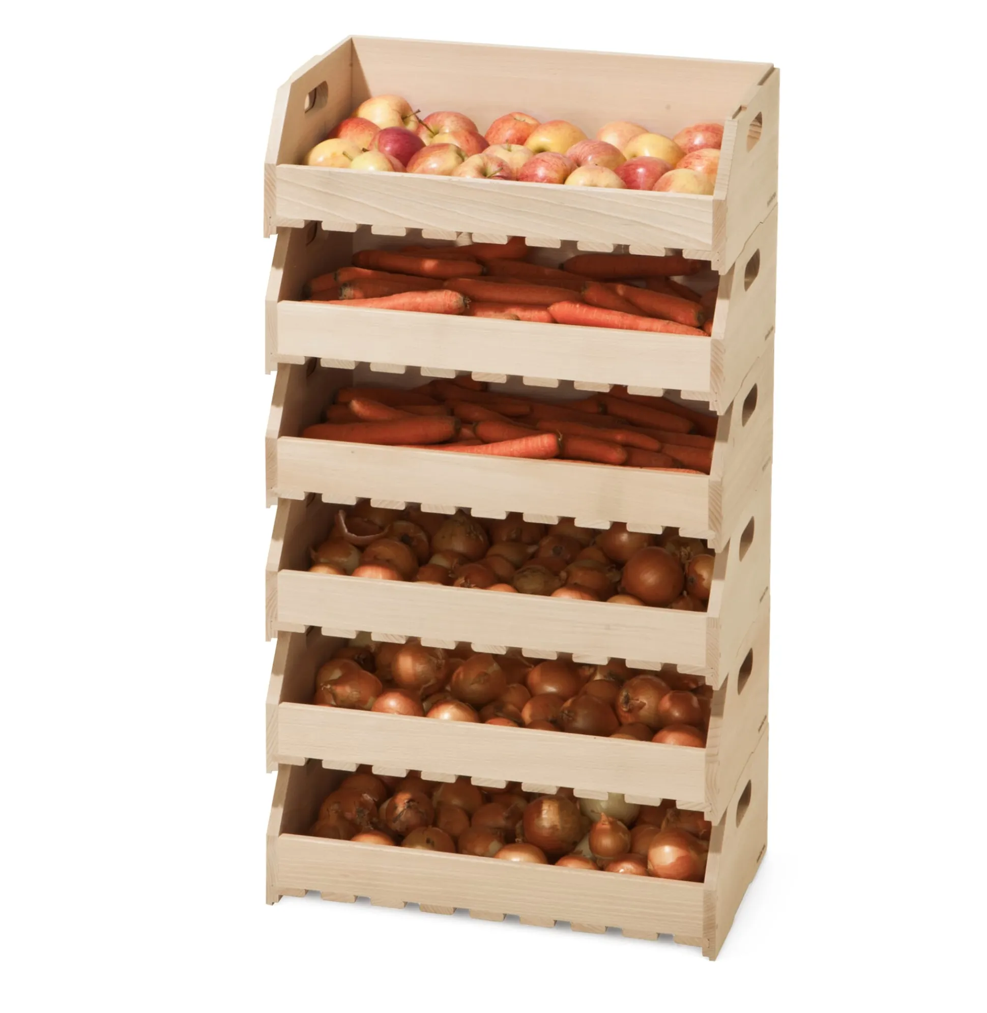 Manufactum Obst- und Gemüsekiste Buchenholz