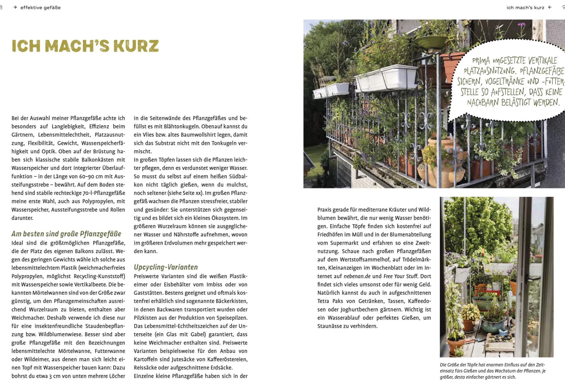 Mein genialer Bio-Balkon