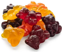 Multi-Fruchtsaftbären mit Ingweröl