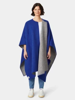 Norwegischer Poncho Lammwolle