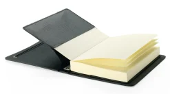 Notizbuch Leder und Büchertuch