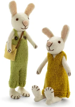 Osterhase Filz groß