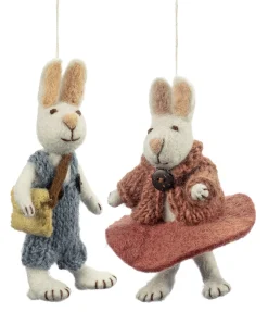 Osterhasen-Puppen Filz