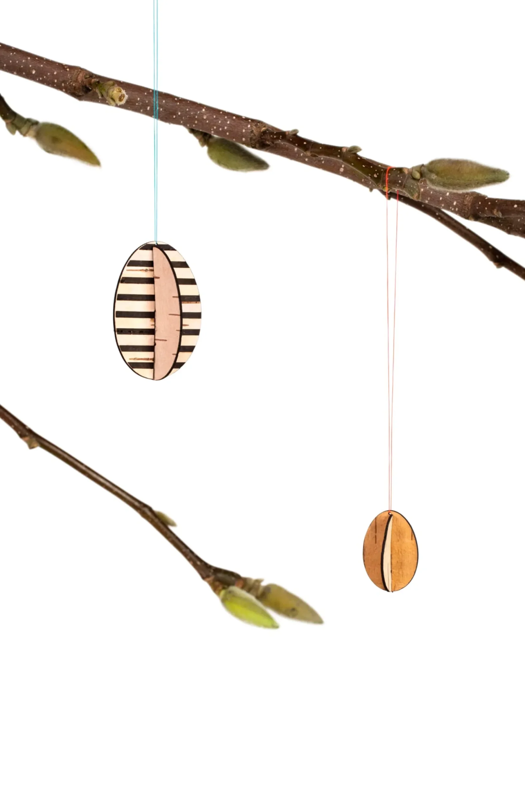 Osterschmuck Birkenrinde