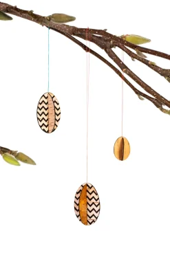 Osterschmuck Birkenrinde