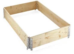 Palettenrahmen für Hochbeet