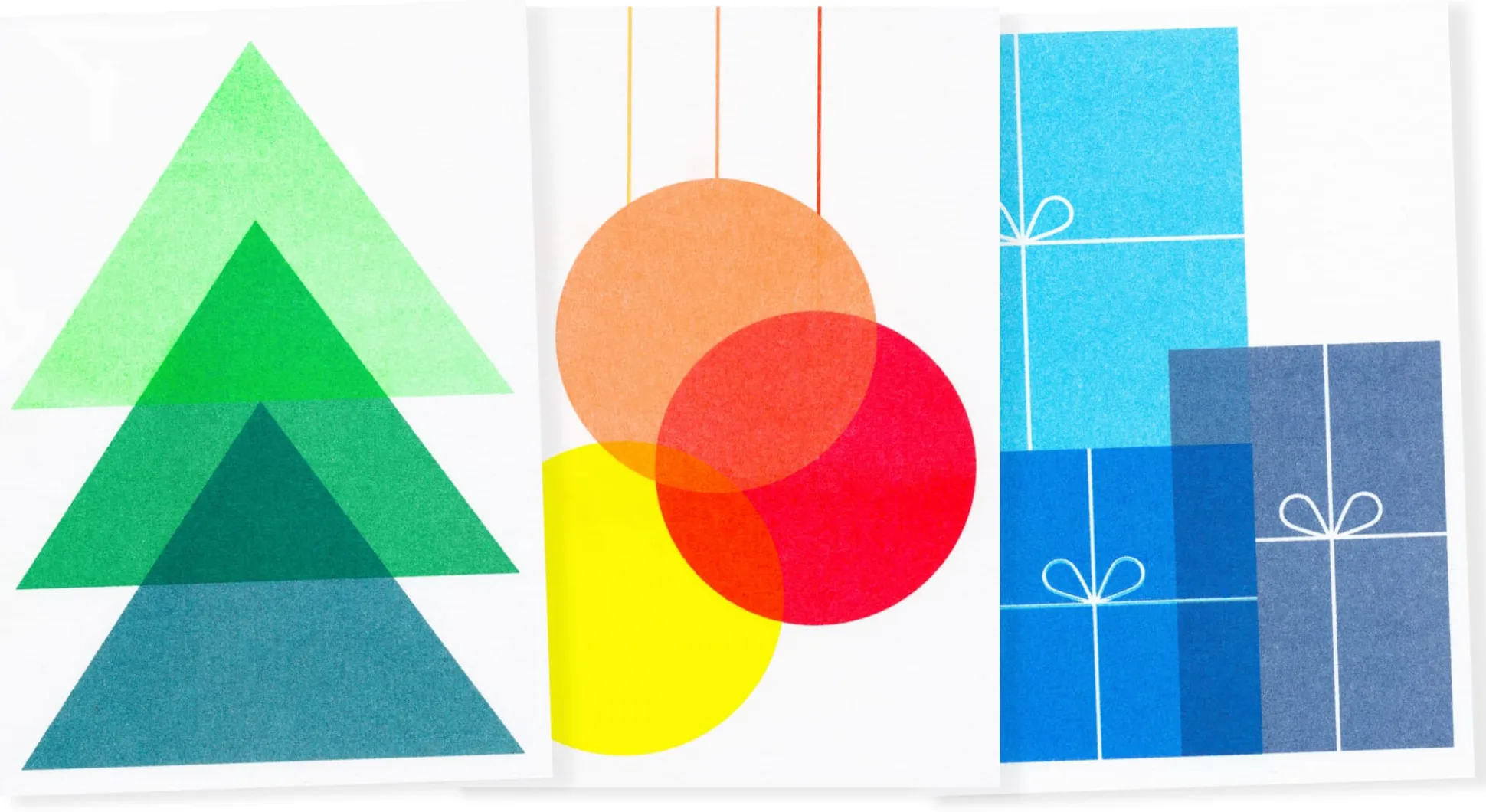 Postkarten-Set Riso Winter