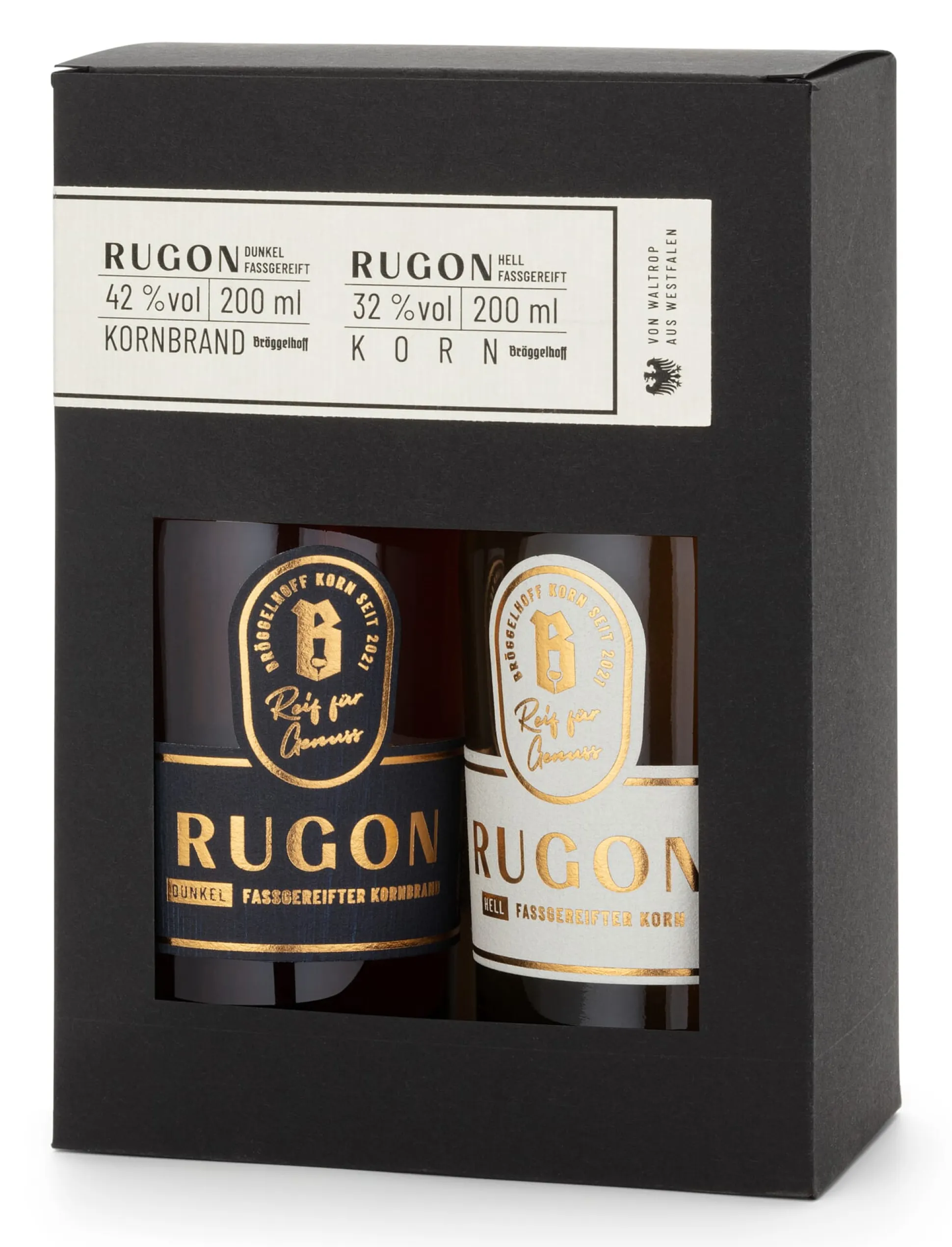 Probierbox Rugon Korn (2 × 200 ml)