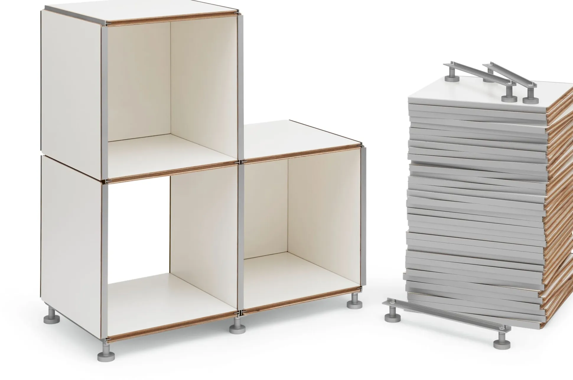 Regalsystem 1Hoch3 - Plattenelement, einfach