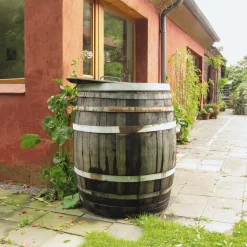 Regenfass Eichenholz