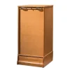 Rollladenschrank schmal 50 halbhoch mit 2 Fachböden