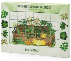 Saatgut-Adventskalender Bio-Hochbeetgemüse