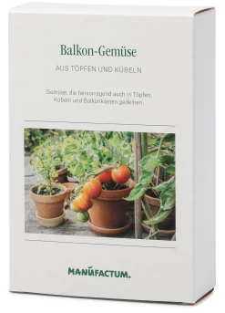 Saatgut Gemüse anbauen auf dem Balkon