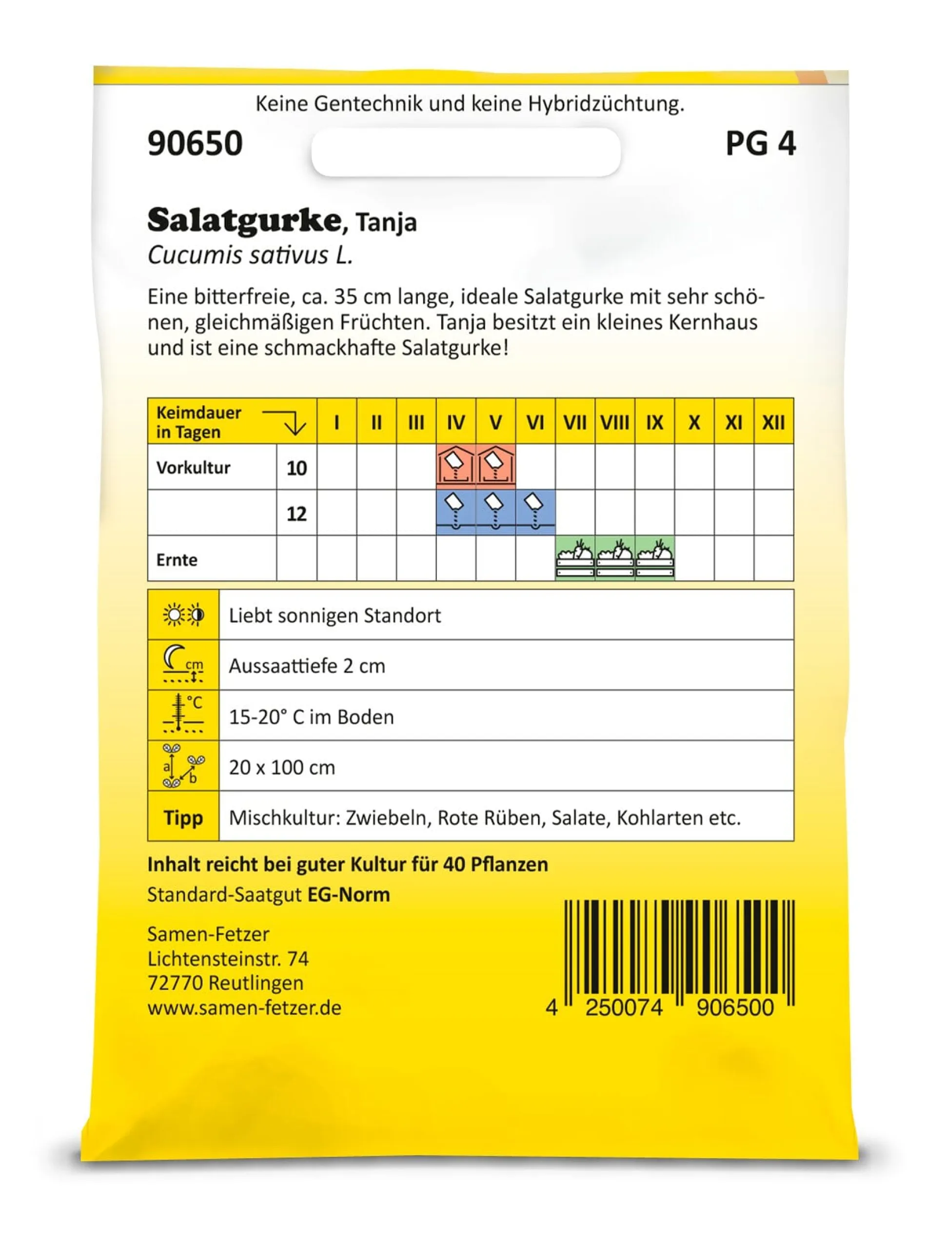 Saatgut Gemüse anbauen auf dem Balkon