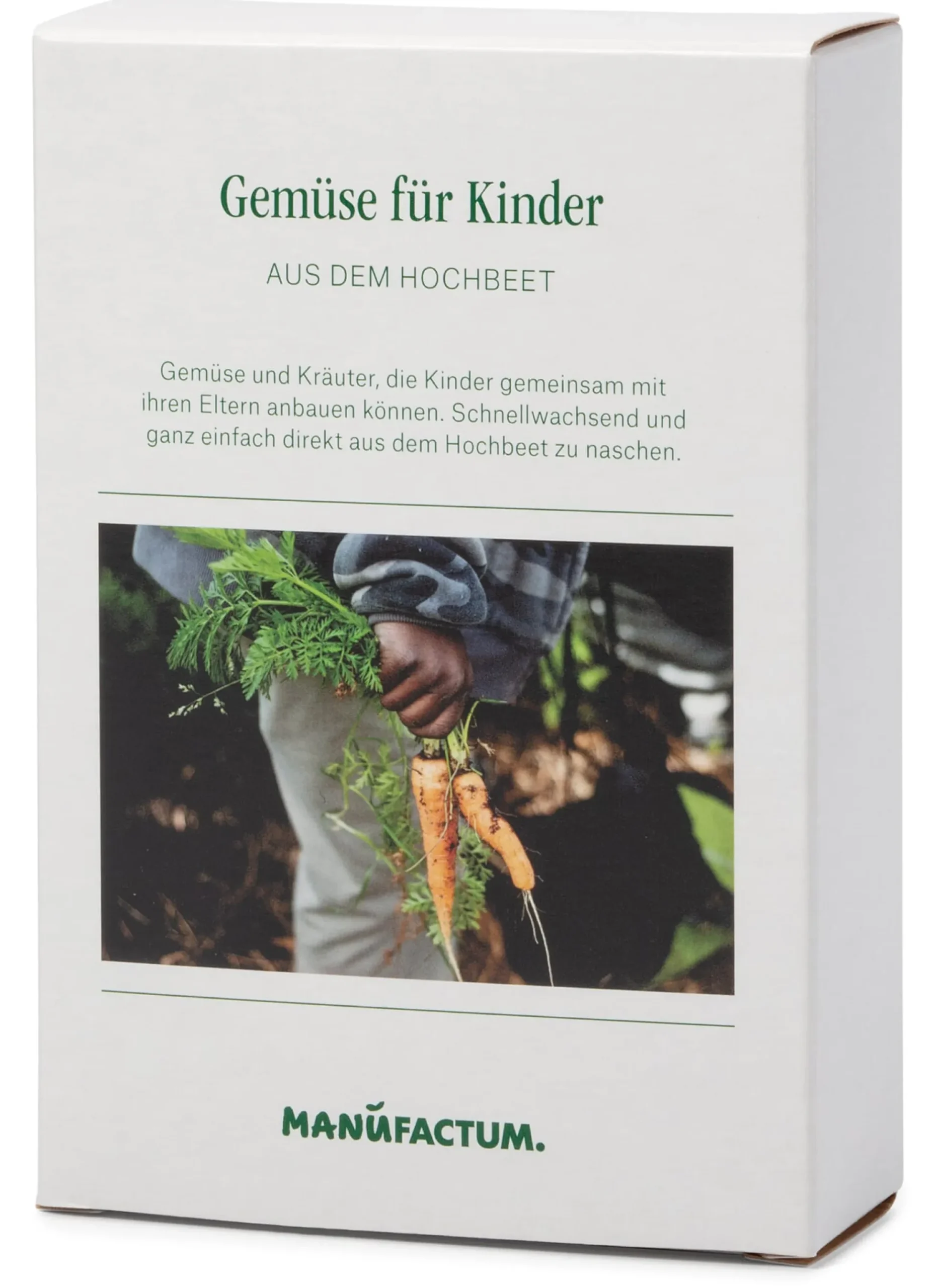 Saatgut Gemüse anbauen im Hochbeet – mit Kindern