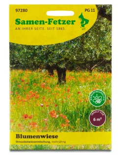Saatgutmischung für Blumenwiesen im Halbschatten