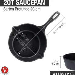 Saucentopf Gusseisen