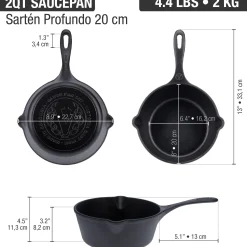 Saucentopf Gusseisen