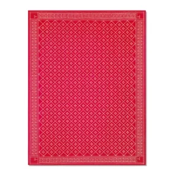 Schwedische Tischdecke rot