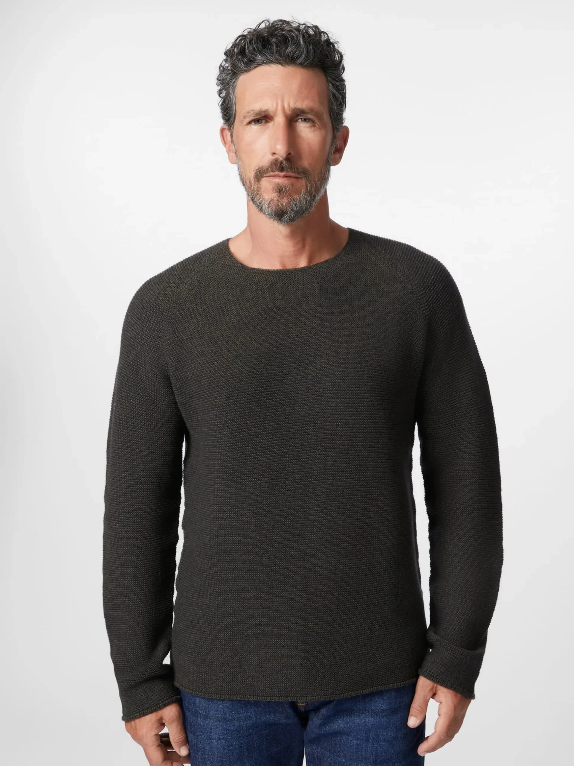 Seldom Herren-Pullover Raglanärmel