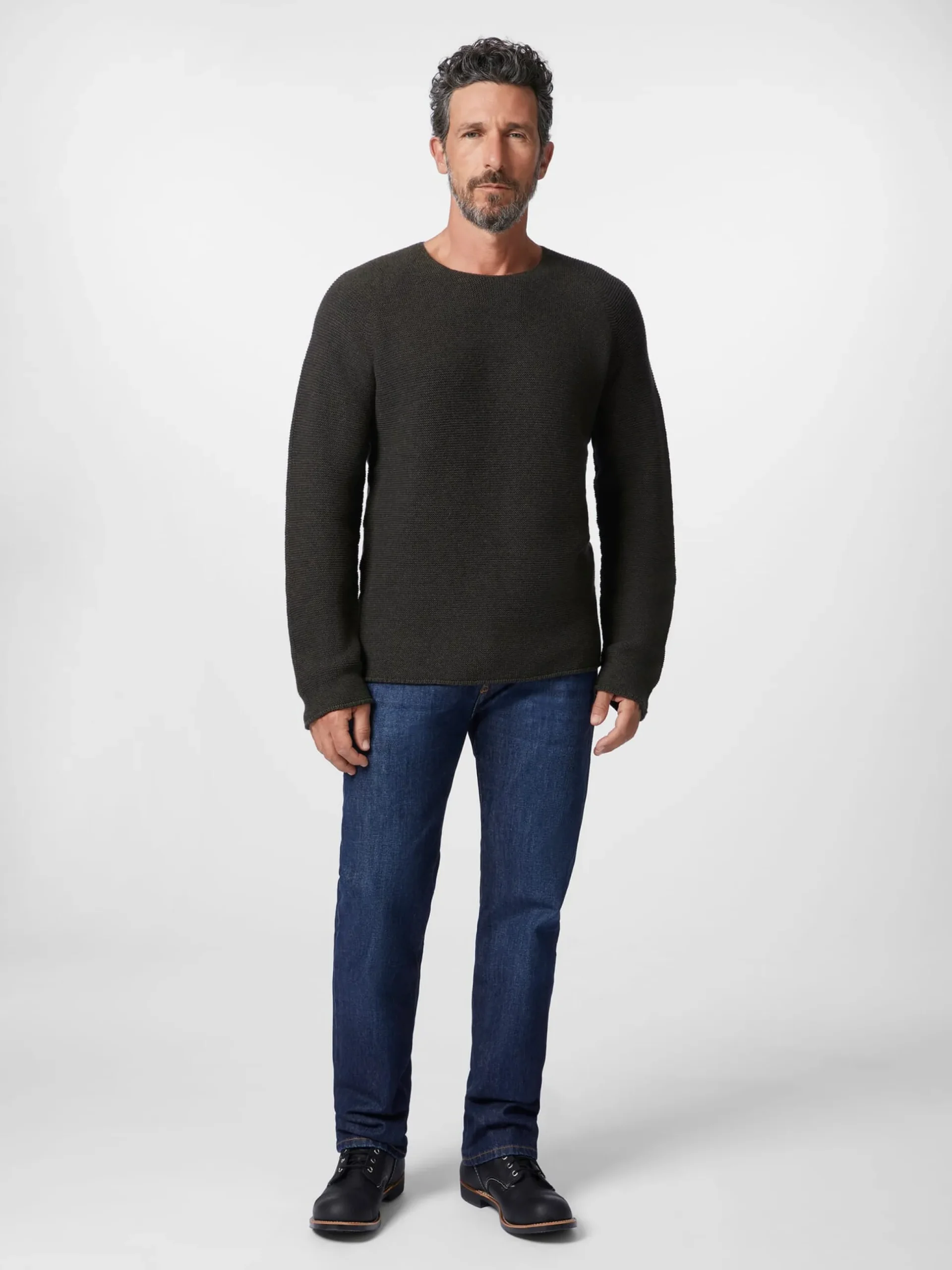 Seldom Herren-Pullover Raglanärmel