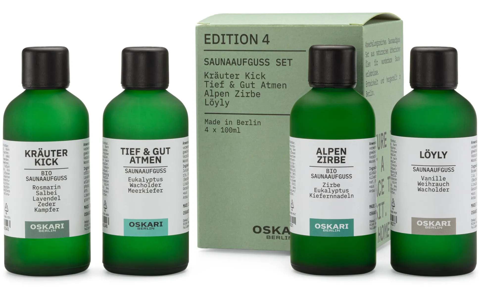 Set Saunaaufguss Edition 4