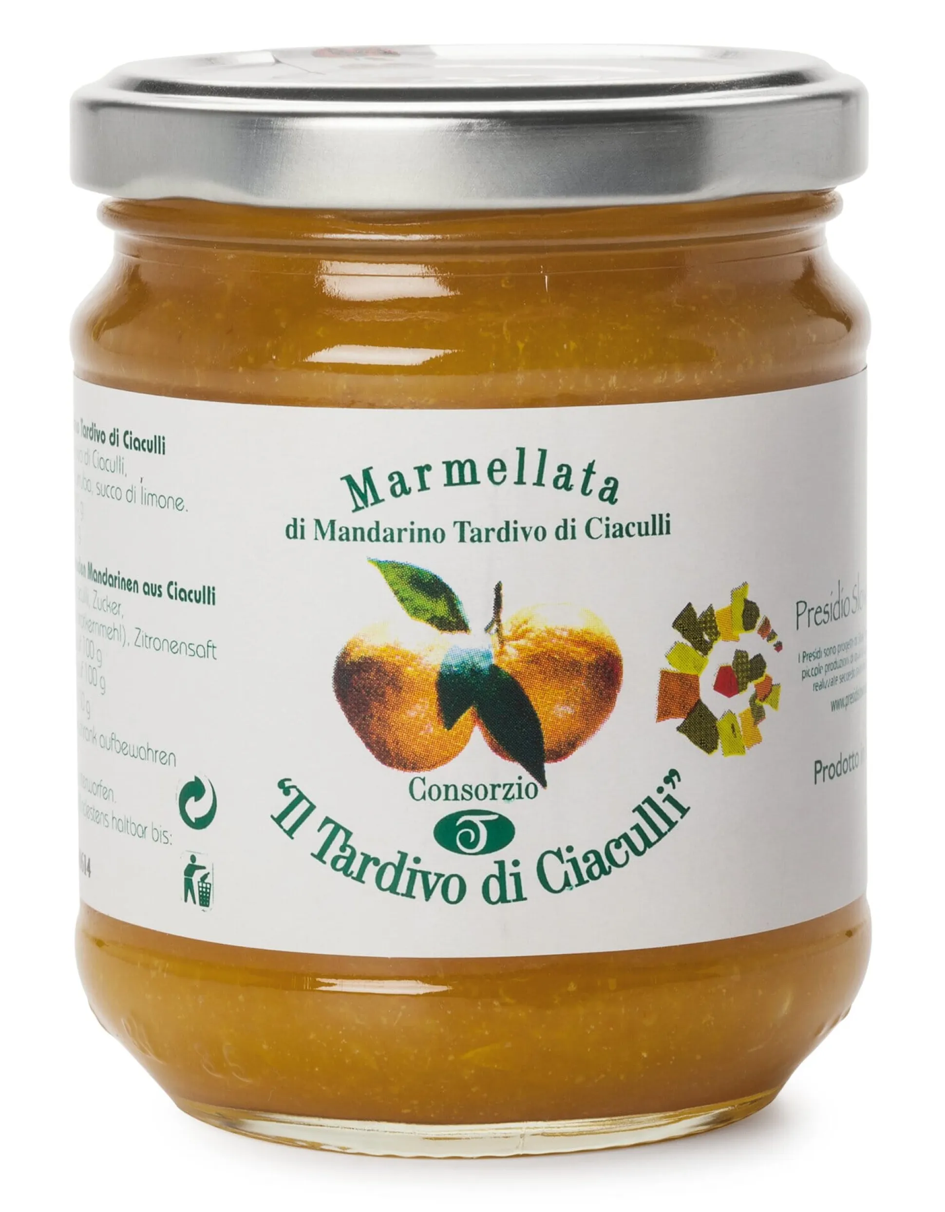 Sizilianischer Mandarinenfruchtaufstrich