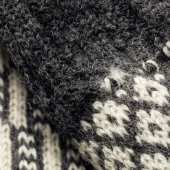 Socke Jacquard lang