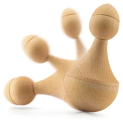 Stehaufmännchen Buchenholz
