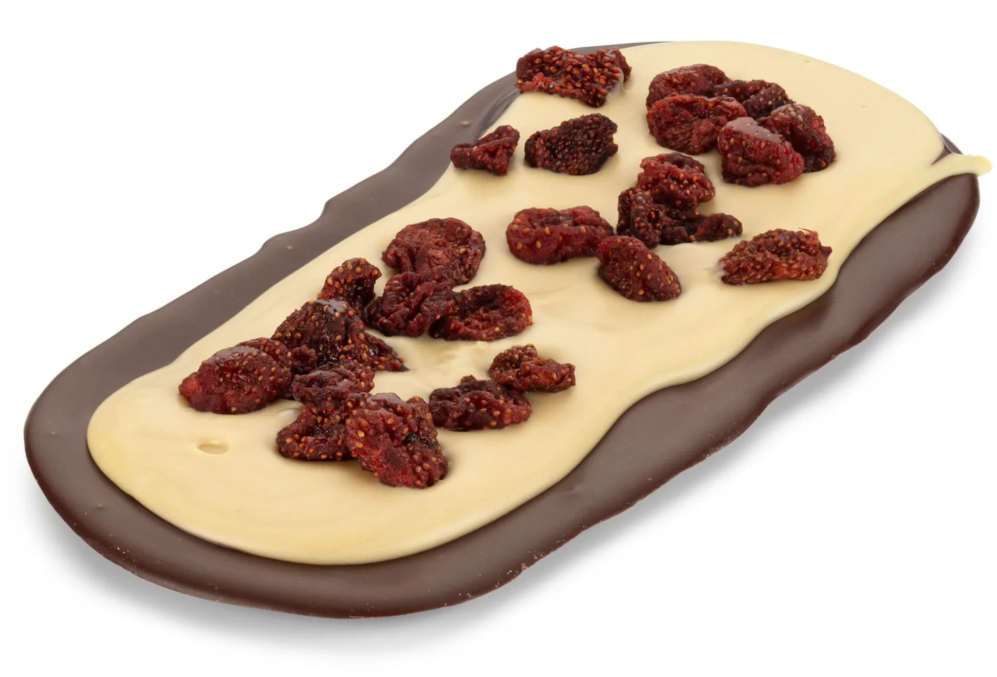 Tafelschokolade „Mandelnougat & Walderdbeere“