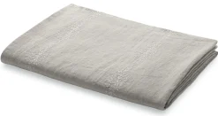 Tischdecke Leinen Blätterranke