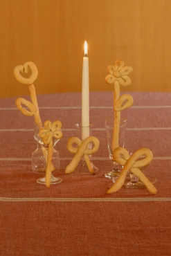 Tischdecke Leinen Melange
