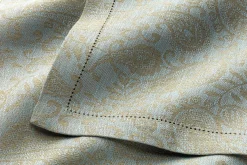 Tischläufer Jacquard Leinen