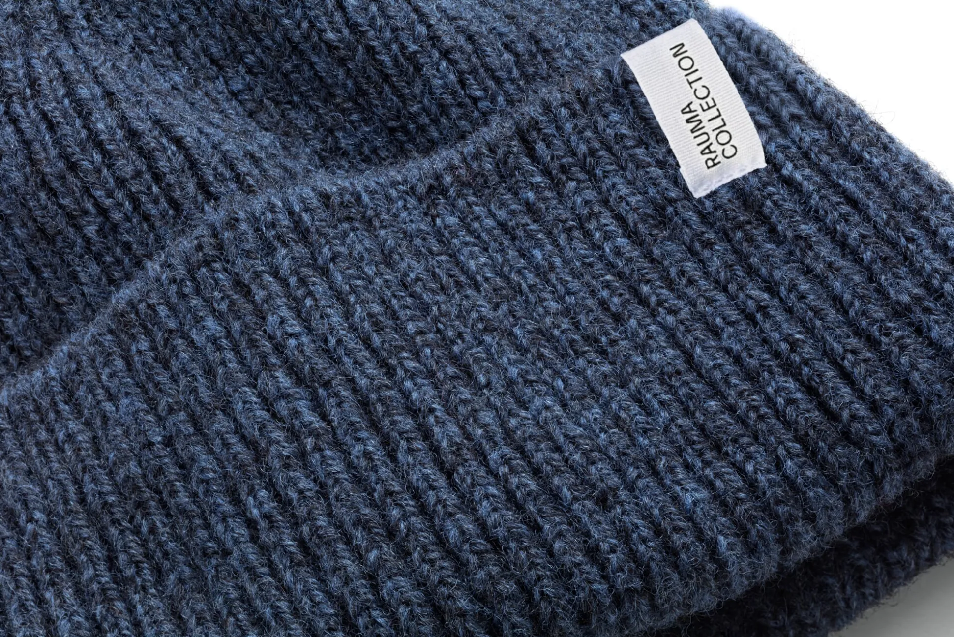 Unisex-Strickmütze Rippe