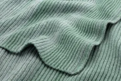 Unisex-Strickschal meliert
