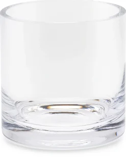 Vase Glas zylinderförmig