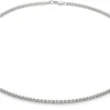 Venezianerkette eckig, Silber
