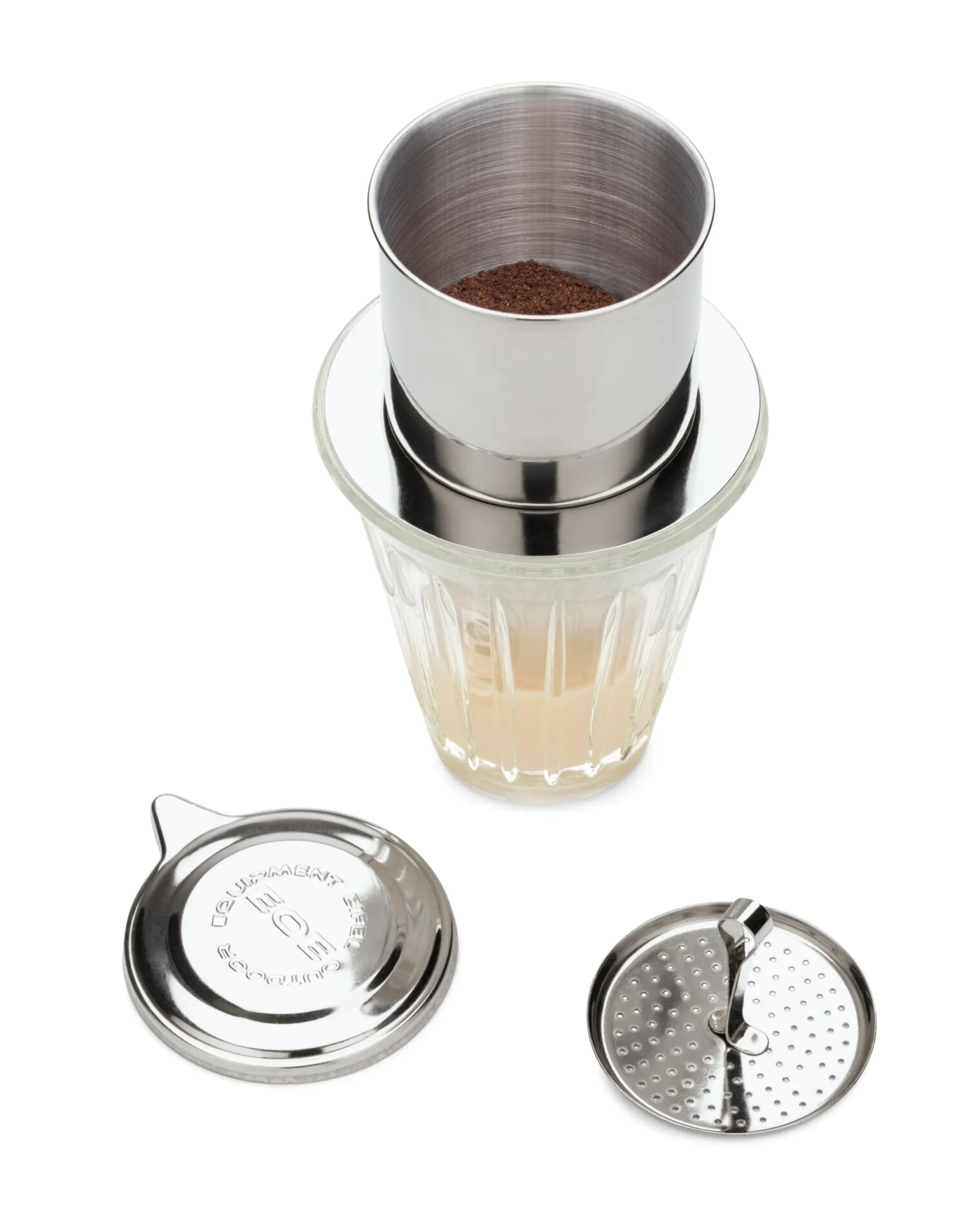 Vietnamesischer Kaffeefilter Edelstahl