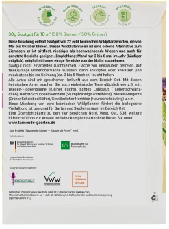 Wildblumenrasen gebietsheimisch