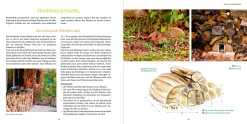 Wilde Ecken und Totholz im Garten